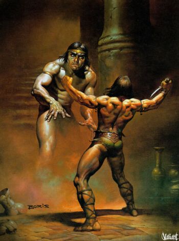 Boris Vallejo: CONAN THE WANDERER, 1977 